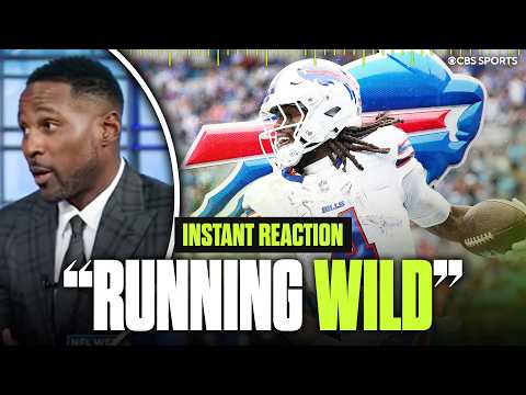 James Cook GOES OFF for 2 TDs on 216 rushing yards as Bills take down Panthers