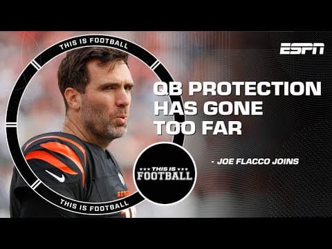 Why Joe Flacco Thinks Quarterbacks Get Too Much Protection | This Is Football