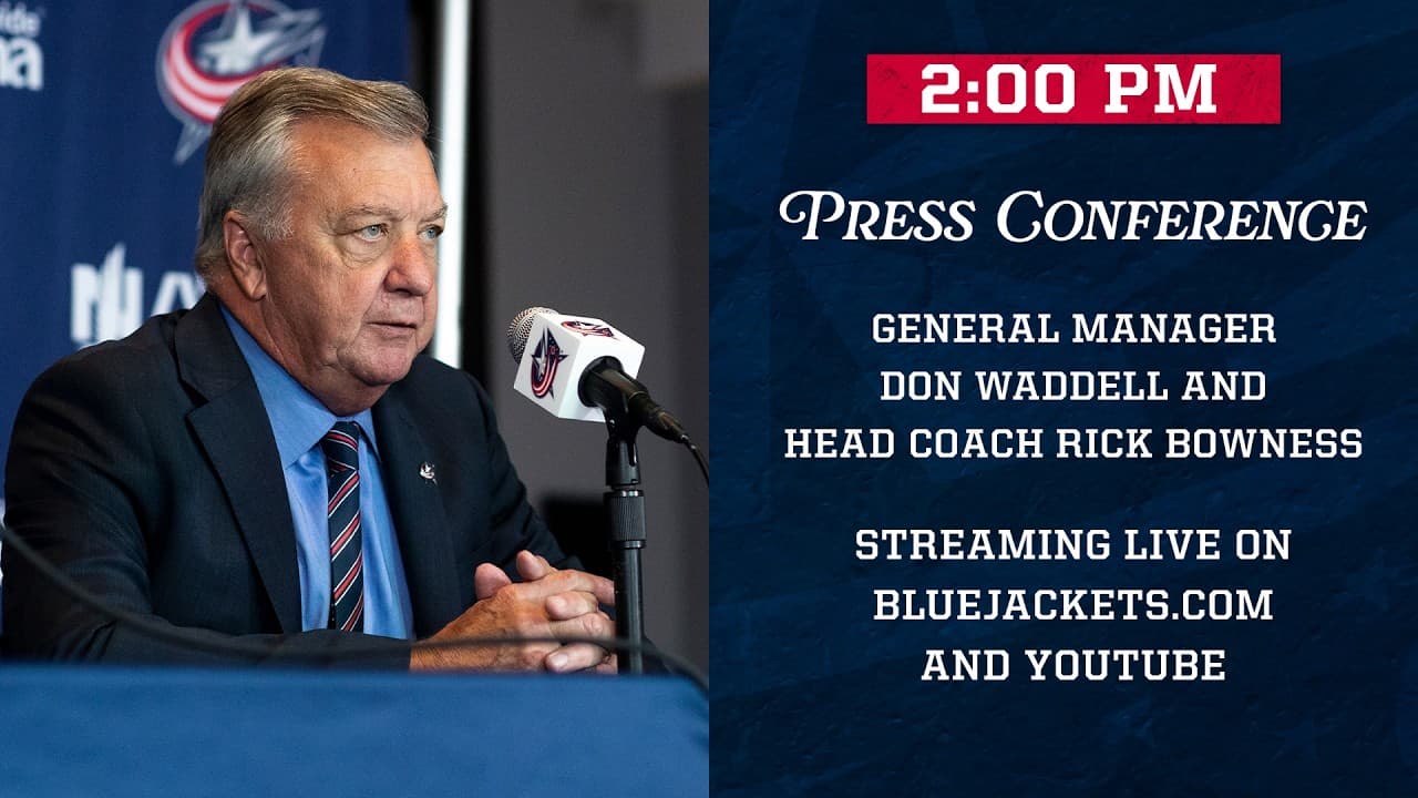 Don Waddell and Rick Bowness Press Conference