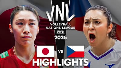 Japan 🇯🇵 vs Czechia 🇨🇿 | Highlights | Women's VNL 2026