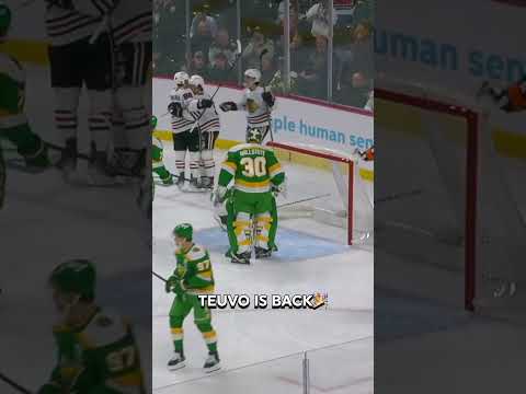 no warm-up needed for his first shift back✅