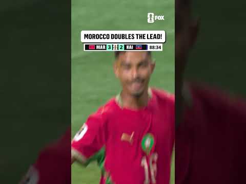 20-year-old Gessime Yassine gets his FIFA World Cup moment!