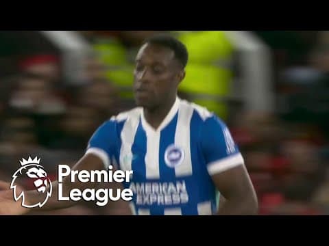 Danny Welbeck's INCREDIBLE free-kick gives Brighton life v. Man United | Premier League | NBC Sports