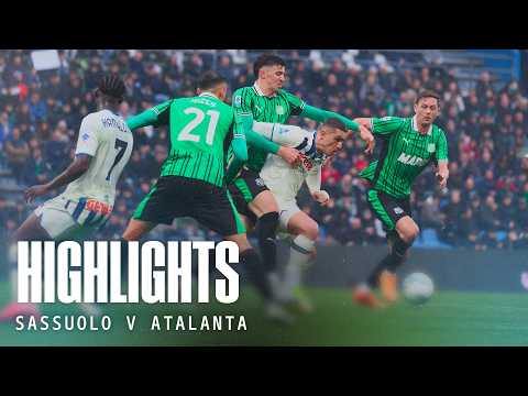 Highlights Sassuolo-Atalanta 2-1 | 27ª Serie A Enilive 2025/26