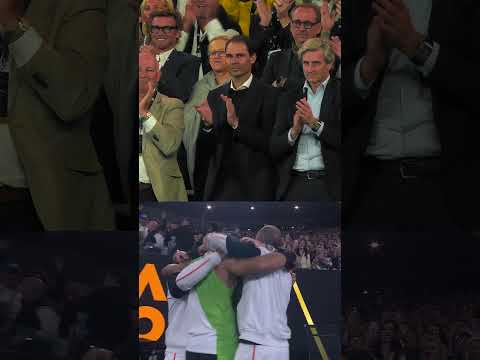 Nadal's reaction to the winning moment 🤩