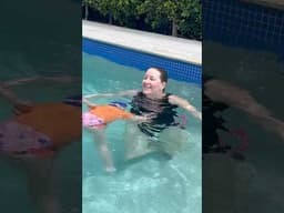 Teaching 3 Year Old to Swim Simple Swim Lesson Parents Can Do at Home #swim #swimming #parents #pool