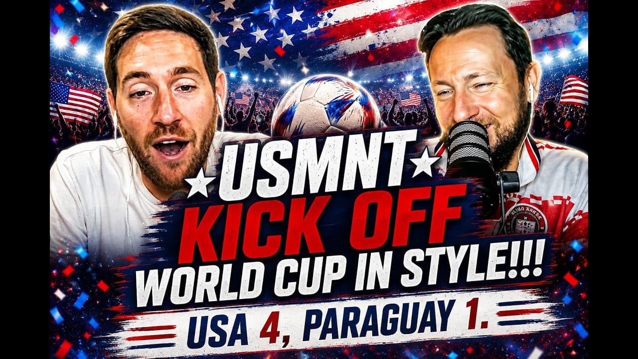 Caught Offside: USMNT Defeat Paraguay, 4-1, in World Cup Opener