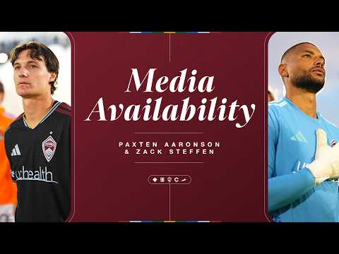 Media Availability | Paxten Aaronson and Zack Steffen on facing Miami at Empower Field