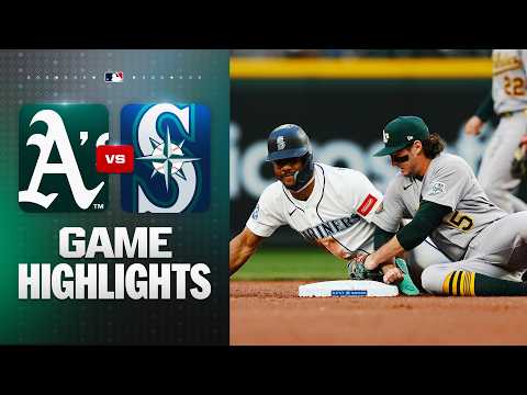 Athletics vs. Mariners Game Highlights (4/20/26) | MLB Highlights