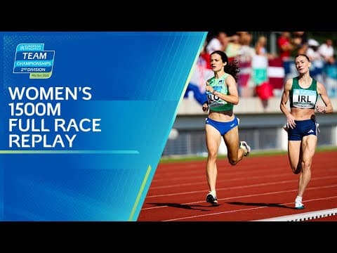Women’s 1500m | Division 2 | European Athletics Team Championships Maribor 2025