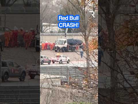 💥 Hadjar CRASHES Red Bull in Barcelona test