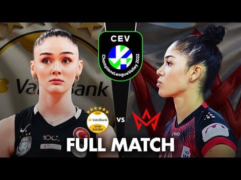 VakifBank 🇹🇷 vs Mulhouse 🇫🇷 | Full Match | CEV Champions League Volley 2022
