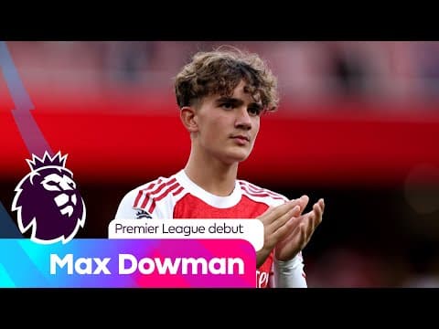 Best moments from 15-YEAR-OLD Max Dowman's Premier League debut for Arsenal | NBC Sports