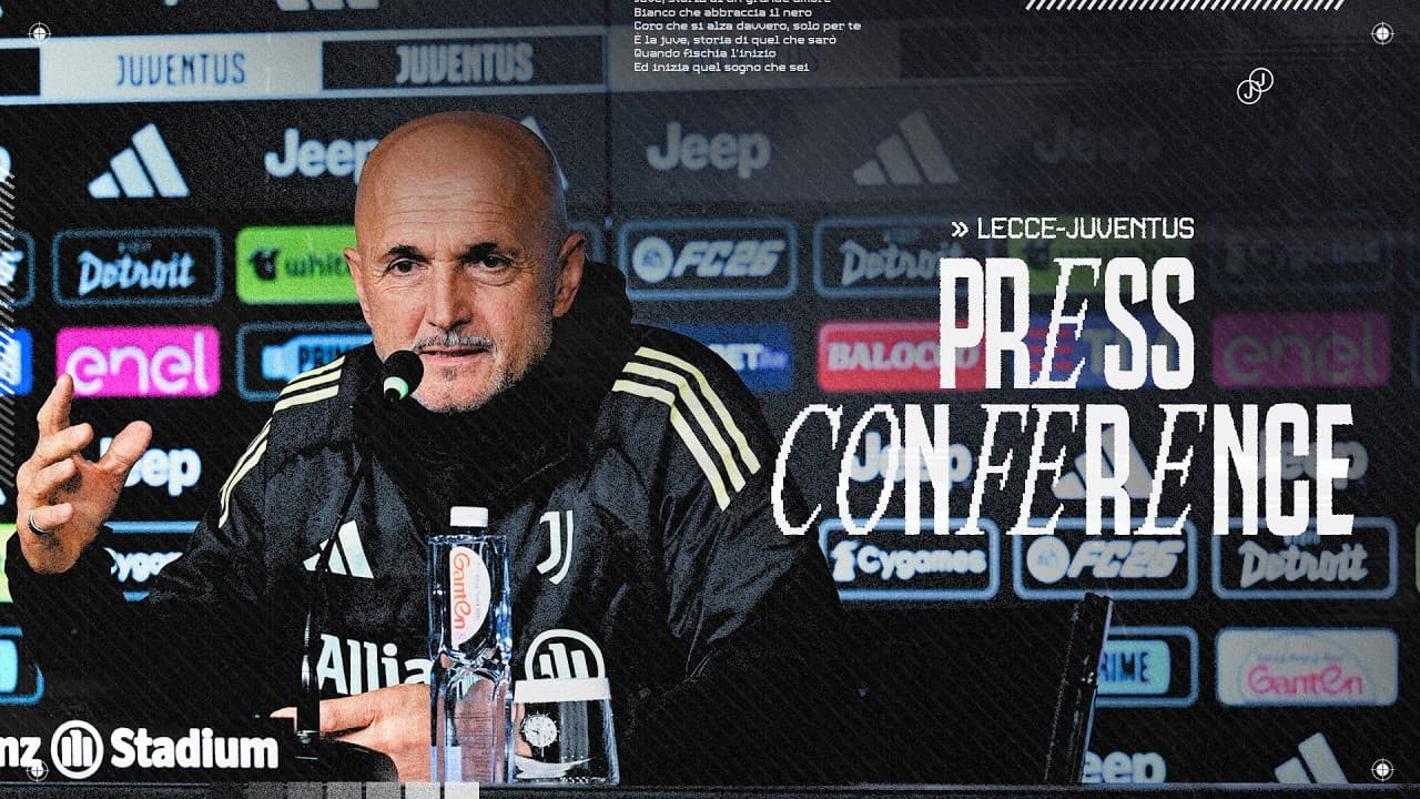 Spalletti’s PRESS CONFERENCE Ahead of Lecce-Juventus 🎙️