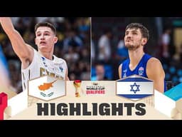 Cyprus 🇨🇾 v Israel 🇮🇱 | Highlights | FIBA Basketball World Cup 2027 European Qualifiers