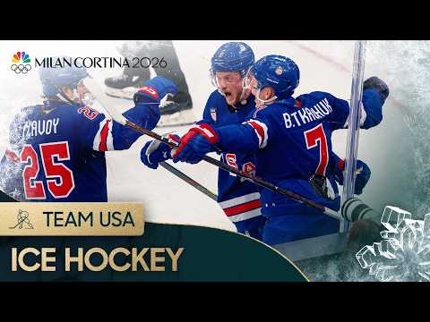 Team USA hockey pulls away from Denmark for EMPHATIC victory | Winter Olympics 2026 | NBC Sports