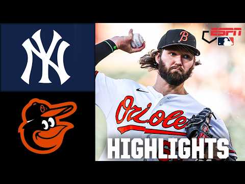 WILD ENDING 🍿 New York Yankees vs. Baltimore Orioles | Full Game Highlights | ESPN MLB