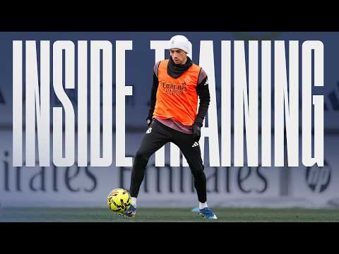 Final training session before the match against Valencia! | Real Madrid City