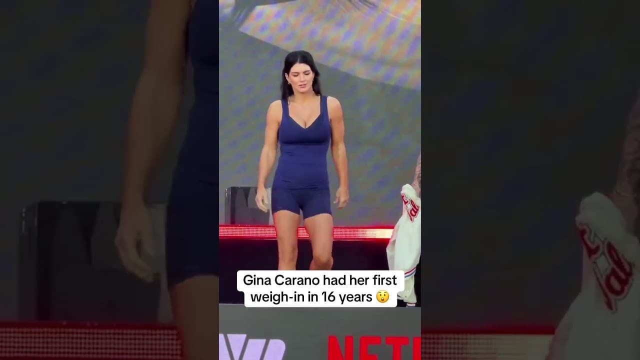 Gina Carano weighs in