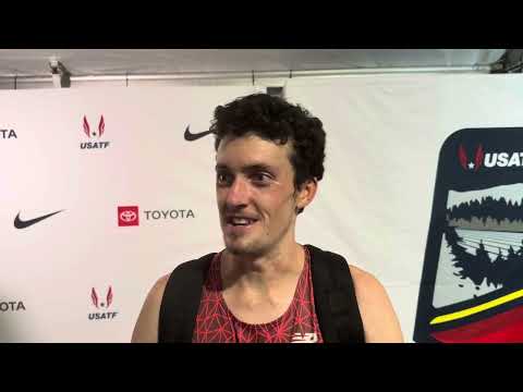 Graham Blanks on championship racing and the sub 4 last mile in the 10,000. 
