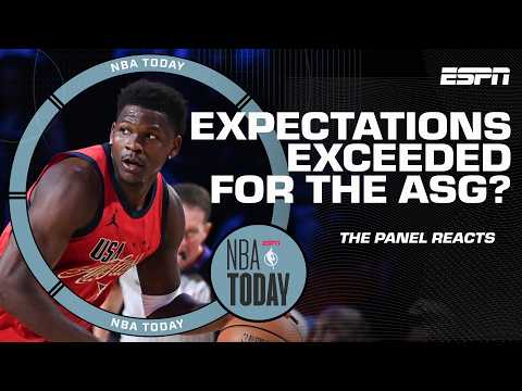 All-Star Game Reaction 🤩 Anthony Edwards winning MVP, why the format worked | NBA Today