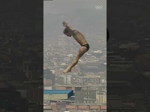 Dreamed Olympic debut for Scott Donie at #Barcelona1992. 🥈🙌 #Olympics #Diving