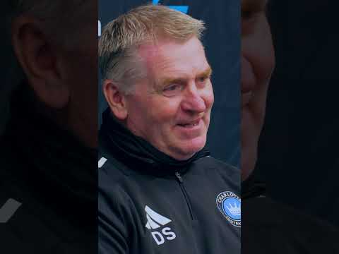 Ladies and gentlemen, Dean Smith 🎤 #deansmith #astonvilla #gaffer #villa