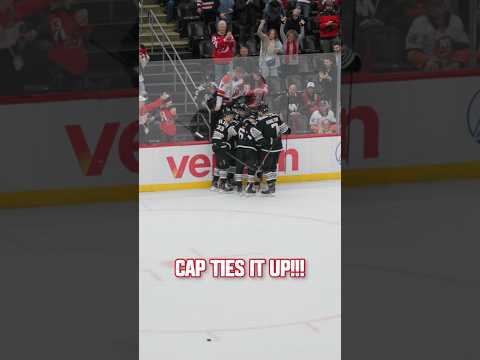 Cap blew the roof off this place. #shorts #njdevils #captain #nicohischier #devilsvsislanders