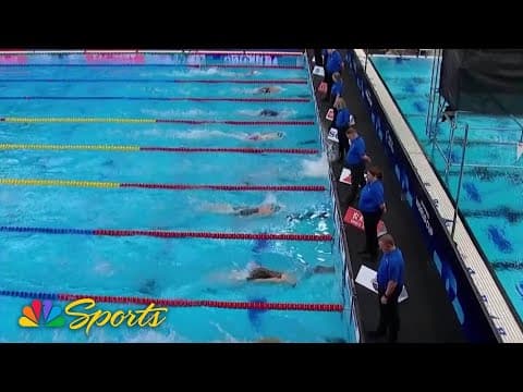 Mollie O'Callaghan MOTORS to 200m freestyle world record at Swim World Cup at Westmont | NBC Sports