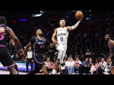 Jeremiah Fears Highlights vs. Heat 1/4/26