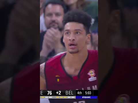 Bako really did push-ups after that dunk 😭 #FIBAWC