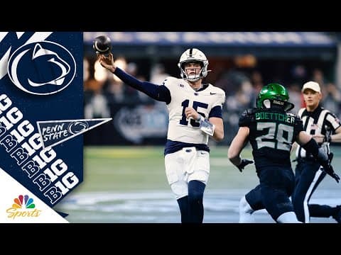 Penn State fans carry national championship expectations into Oregon game | Big Ten on NBC