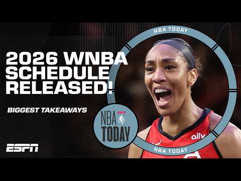 🚨 WNBA RELEASES 2026 SCHEDULE 🚨 Where do the CBA negotiations stand⁉️ | NBA Today