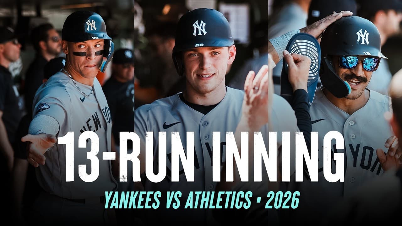 Yankees Score THIRTEEN Runs in WILD 3rd Inning | May 31, 2026