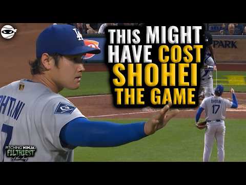 Did this cost Shohei Ohtani the game AND the ERA lead?