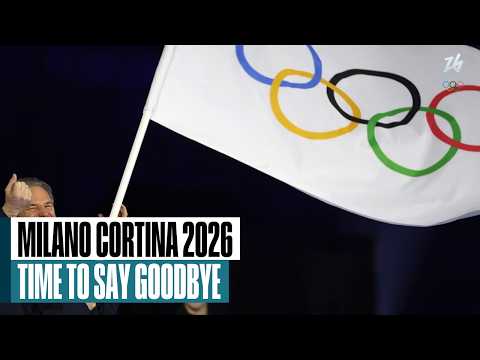 Olympic flag handover indicates transition to French Alps