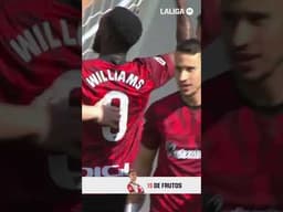 😍 Este golazo para vosotr@s, athleticzales. ✍️ Iñaki Williams.