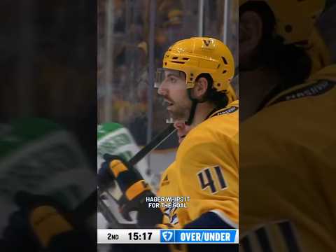 Nic Hague’s first goal in Gold ‼️ #nhl #predsnhl #nhlhighlights