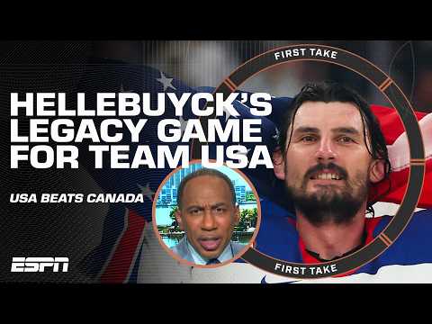 Stephen A. calls Connor Hellebuyck’s 41-save performance SPECTACULAR | First Take