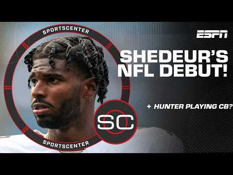 Shedeur Sanders does NOT think he 'played up to par' in his FIRST NFL start 😳 | SportsCenter