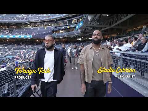 Eladio Carrión pulled up to Petco Park with Foreign Teck and the Padres walked it off 🔥