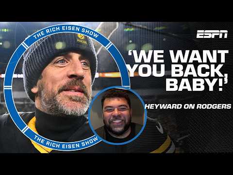 Cam Heyward CONFIRMS the Steelers players WANT Aaron Rodgers back 🗣️ | The Rich Eisen Show