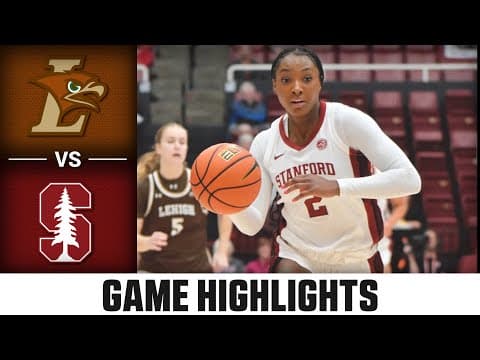 Lehigh vs. Stanford Game Highlights | 2025-26 ACC Women's Basketball