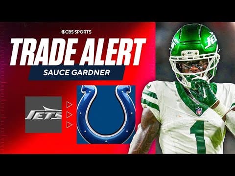 Jets Trade CB Sauce Gardner to Colts | TRADE GRADES