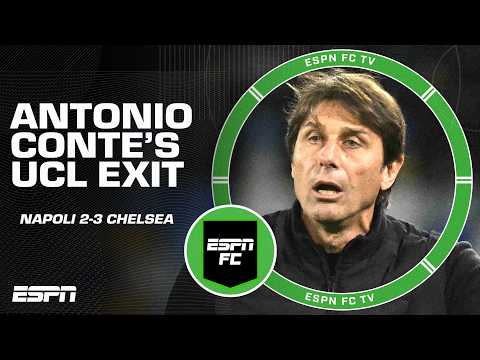 Another UCL loss for Antonio Conte 😧 + Should Luis Enrique be concerned about PSG? 🤔 | ESPN FC