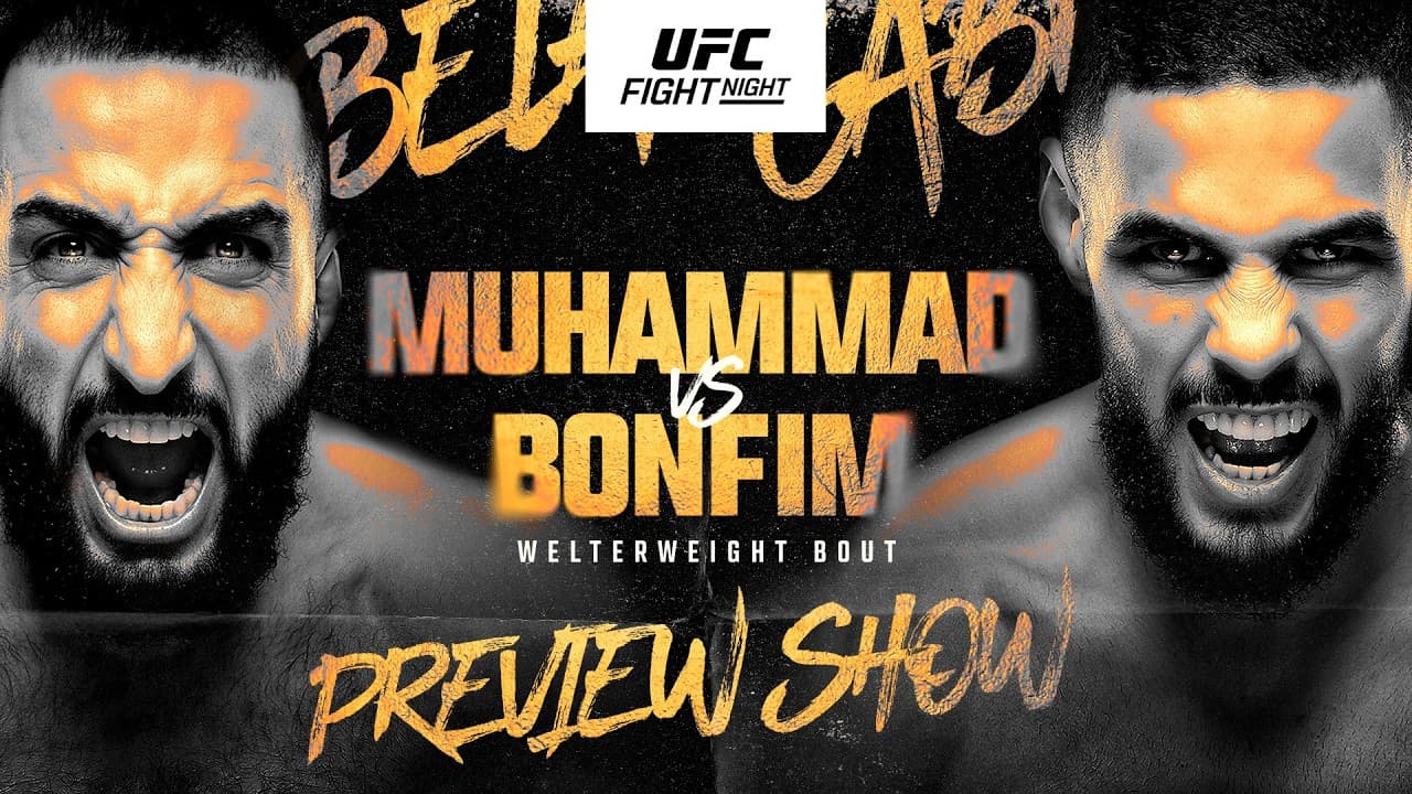 UFC Fight Night Preview Show | Muhammad vs Bonfim