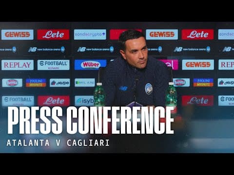 Atalanta-Cagliari | La conferenza stampa di Raffaele Palladino 📹🎙️ | 15ª #SerieAEnilive