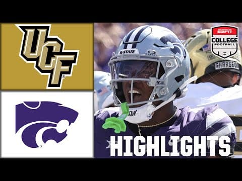 UCF Knights vs. Kansas State Wildcats | Full Game Highlights | ESPN College Football