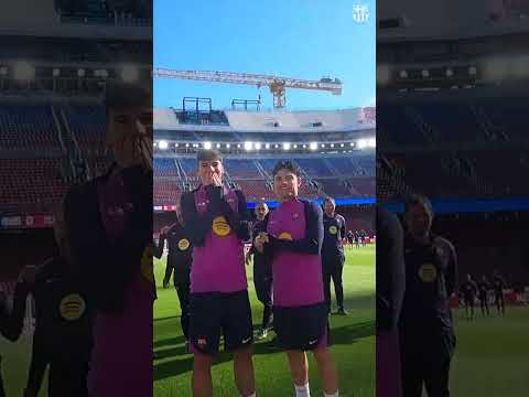 POV: You are Roony and you see Spotify Camp Nou for the first time 👀 #fcbarcelona #football #shorts