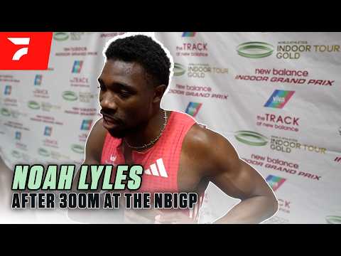 "Come Get Some" - Noah Lyles After 300m At The NBIGP On 2026 Prospects | Full Interview